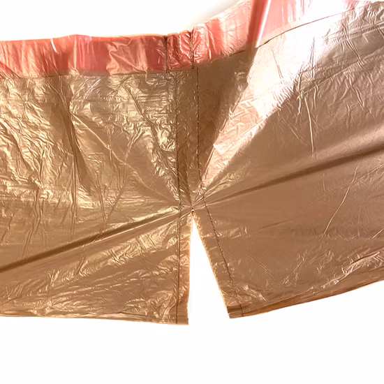 Oversized Roll Drawstring HDPE/LDPE/Biodegradable Kitchen Trash Disposable Plastic Garbage Bag with Pattern