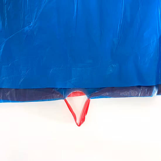 Oversized Roll Drawstring HDPE/LDPE/Biodegradable Kitchen Trash Disposable Plastic Garbage Bag with Pattern